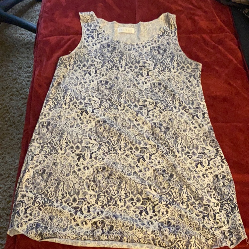 Blue Tank Top